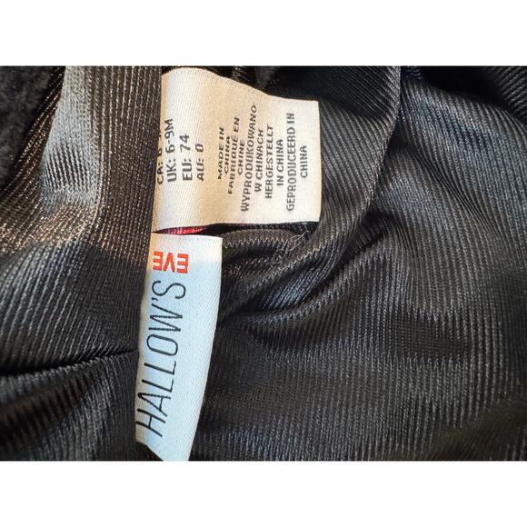 New Baby Coloful Day of the Dead Skelton Halloween Costume- 6-9 months - Picture 6 of 8